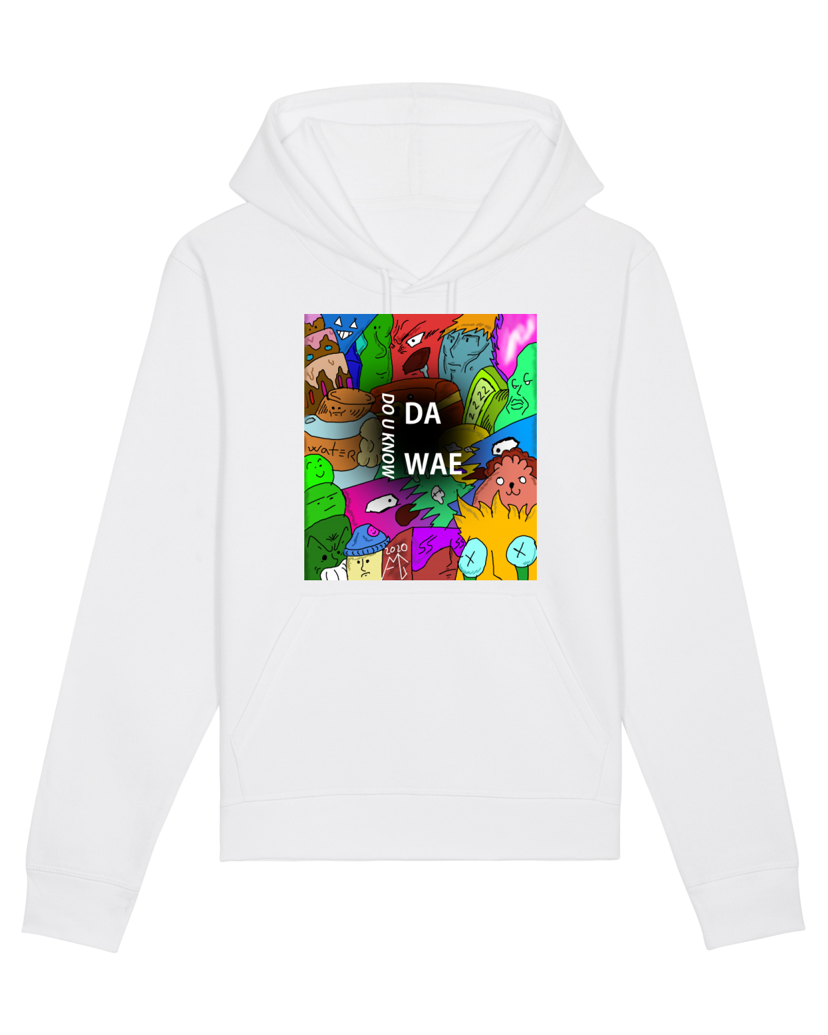 Hanorac Unisex Drummer White