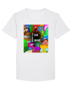 Da Wae Tricou mânecă scurtă guler larg Bărbat Skater