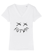 Future Tricou mânecă scurtă guler V Damă Evoker
