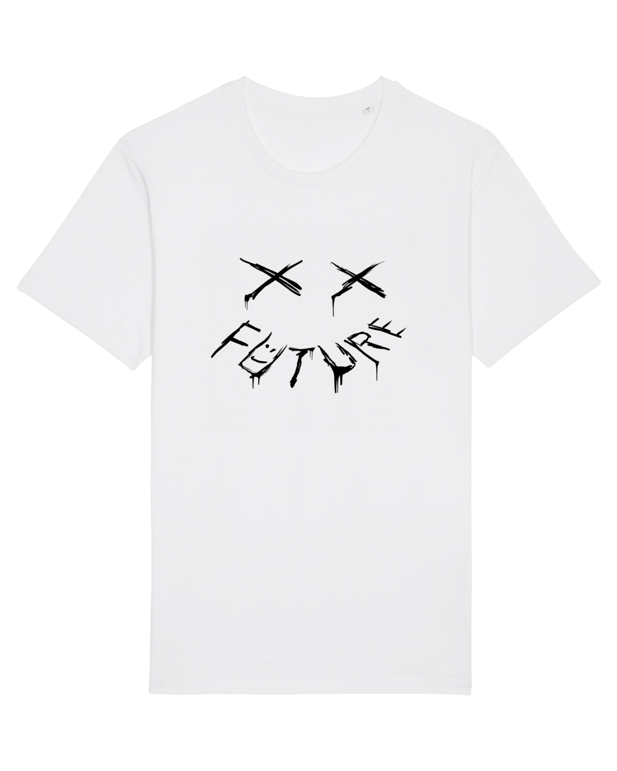 Tricou mânecă scurtă Unisex Rocker White
