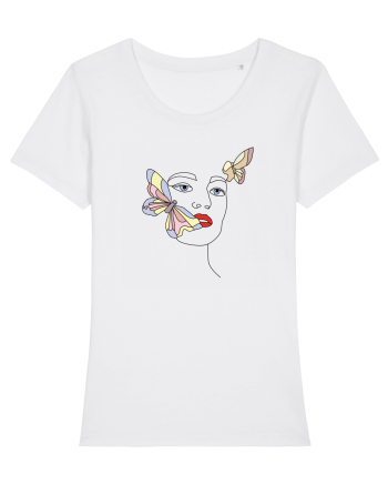 Simple girl White