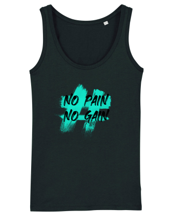 No pain No gain Black
