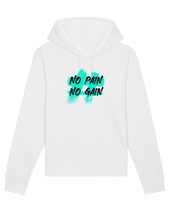 No pain No gain White