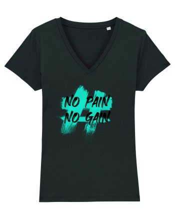 No pain No gain Black