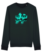 No pain No gain Bluză mânecă lungă Unisex Rise