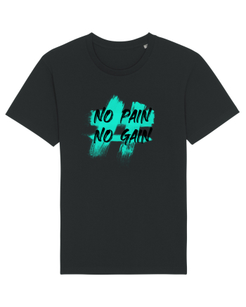 No pain No gain Black