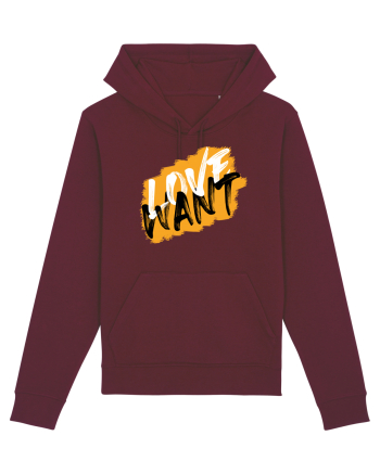 Want love Burgundy