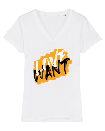 Want love White