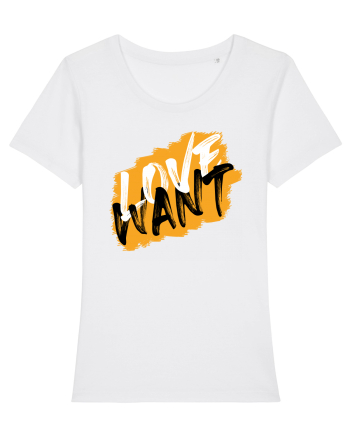 Want love White