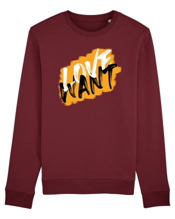 Want love Burgundy