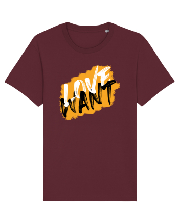Want love Burgundy