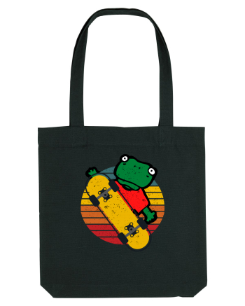Broasca Pe Skateboard Black