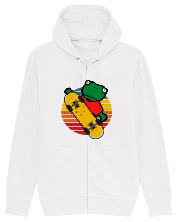 Broasca Pe Skateboard White
