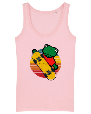 Broasca Pe Skateboard Cotton Pink