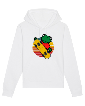 Broasca Pe Skateboard White