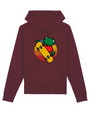 Broasca Pe Skateboard Burgundy