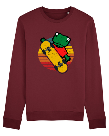 Broasca Pe Skateboard Burgundy