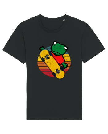 Broasca Pe Skateboard Black