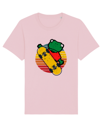 Broasca Pe Skateboard Cotton Pink