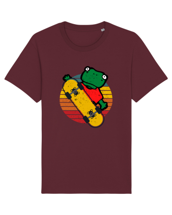 Broasca Pe Skateboard Burgundy