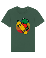 Broasca Pe Skateboard Tricou mânecă scurtă Unisex Rocker