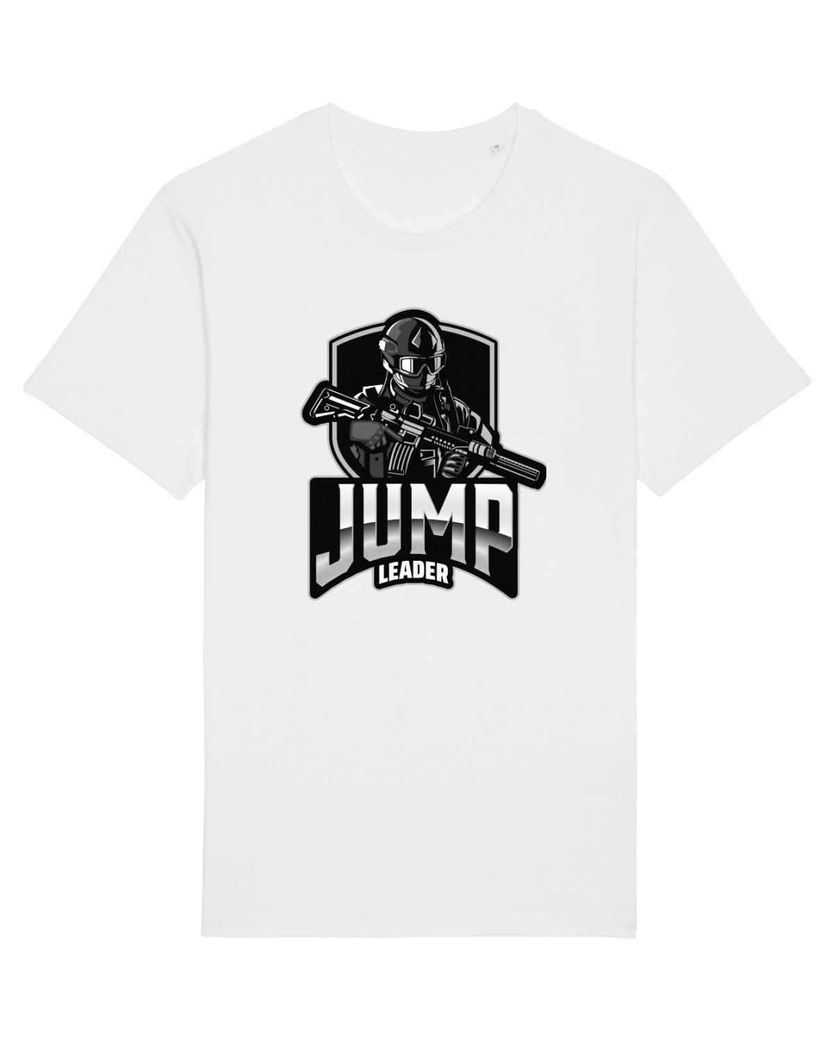 Tricou mânecă scurtă Unisex Rocker White
