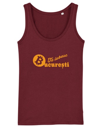 Te Iubesc Bucuresti Bitcoin Burgundy