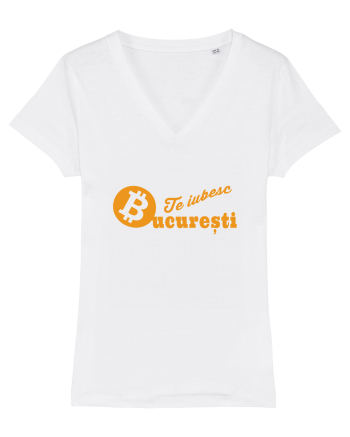Te Iubesc Bucuresti Bitcoin White