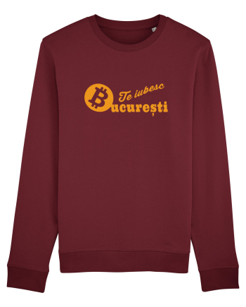 Te Iubesc Bucuresti Bitcoin Burgundy