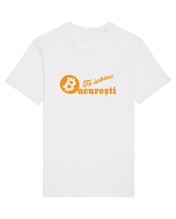Te Iubesc Bucuresti Bitcoin White