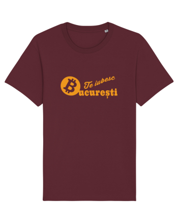 Te Iubesc Bucuresti Bitcoin Burgundy
