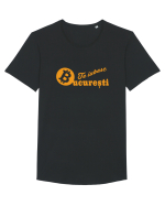 Te Iubesc Bucuresti Bitcoin Tricou mânecă scurtă guler larg Bărbat Skater
