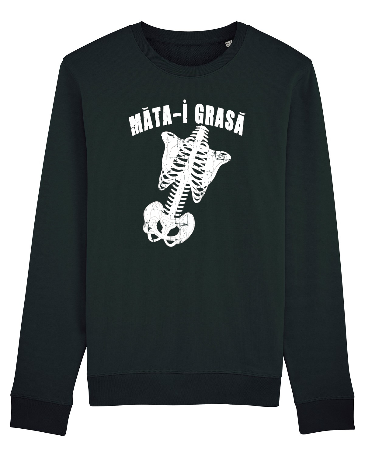 Bluză mânecă lungă Unisex Rise Black