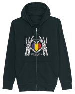 Te Iubesc Romania Hanorac cu fermoar Unisex Connector