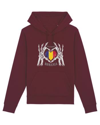 Te Iubesc Romania Burgundy