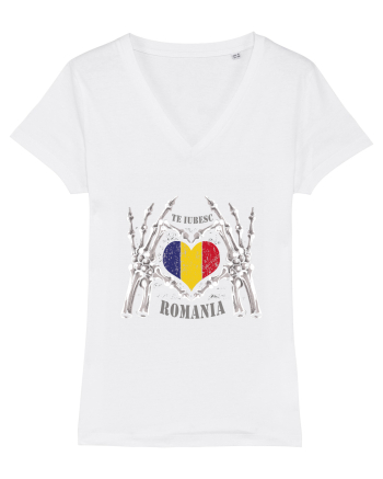 Te Iubesc Romania White