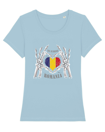 Te Iubesc Romania Sky Blue