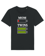 Twins Mom Tricou mânecă scurtă Unisex Rocker