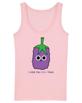 I Love You Berry Much Cotton Pink