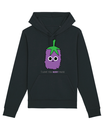 I Love You Berry Much Black