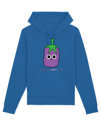 I Love You Berry Much Royal Blue