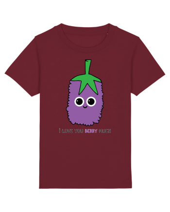 I Love You Berry Much Burgundy