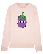 I Love You Berry Much Bluză mânecă lungă Unisex Rise