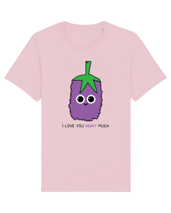 I Love You Berry Much Cotton Pink