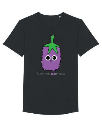 I Love You Berry Much Black