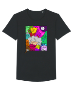 Mentality Tricou mânecă scurtă guler larg Bărbat Skater