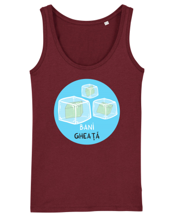 Bani gheață Burgundy