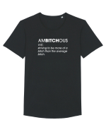 AmBITCHous Tricou mânecă scurtă guler larg Bărbat Skater