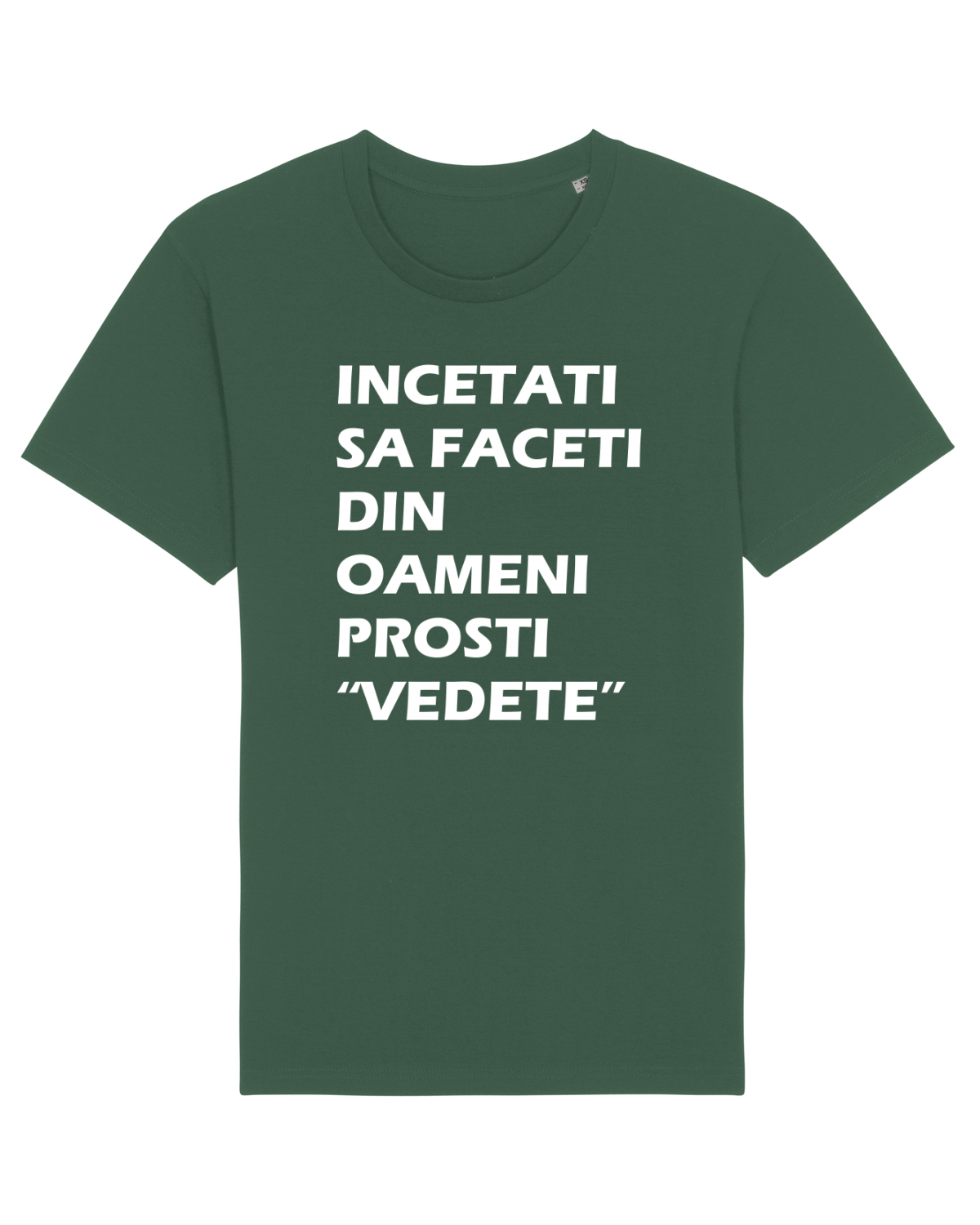 Tricou mânecă scurtă Unisex Rocker Bottle Green