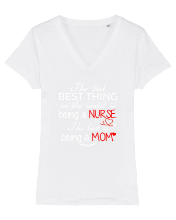 Mom Nurse White